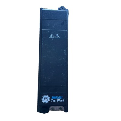 GEC MMLG01 TEST BLOCK MODULE USED & WORKING
