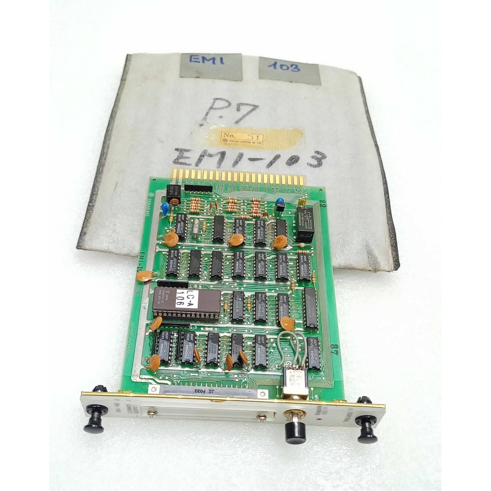 TERASAKI EMI 103 K/787/13-002A PCB 卡(已编辑 DHL/联邦快递发