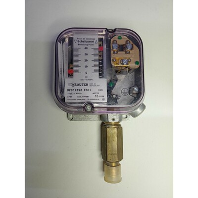 SAUTER DFC17B 98 F001 Resistente Interruptor de Presión - N