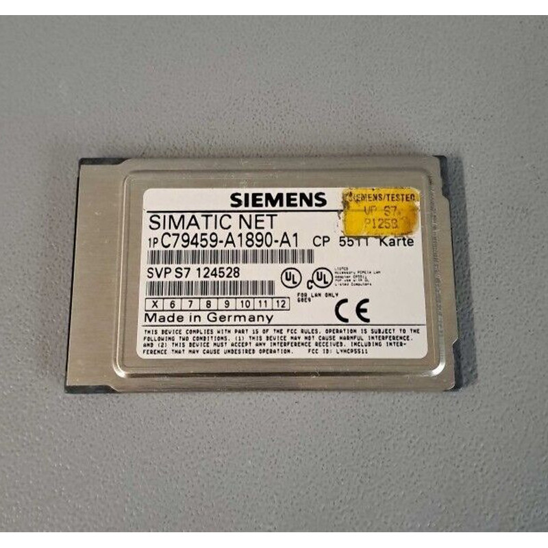 C79459A1890A1 - SIEMENS - C79459-A1890-A1 / Carte SIMATIC NE