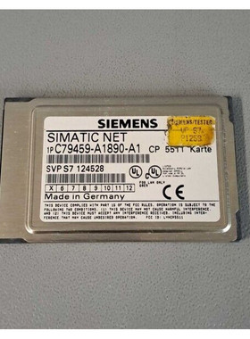C79459A1890A1 - SIEMENS - C79459-A1890-A1 / Carte SIMATIC NE