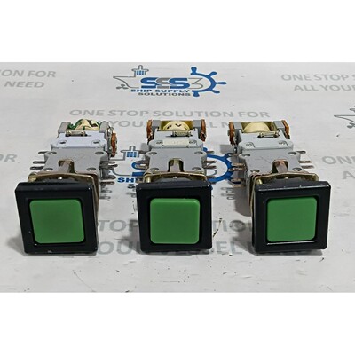 Schweitzer Prazision 类型 42 绿色按钮开关 250V 2A 24V~