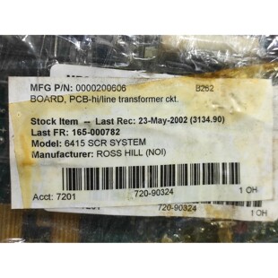 Ross Hill 0000-2006-06 Rev A Hi Linea Tranformer Circuito Sc