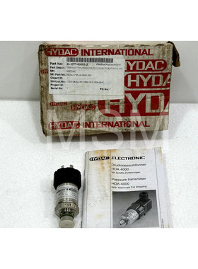 Hydac Hda 4745-A-0400-S00 Druck Sender Sensor 400 Stange, 10