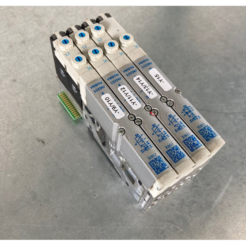 Festo MPA1-MPM-EMM-8 537988 +3x VMPA1-M1H-K-PI 533347 +1x VM