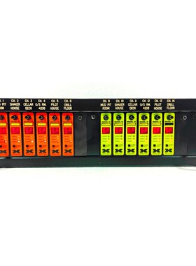 DETCON INC. 型号 1610B 气体检测控制系统全机架