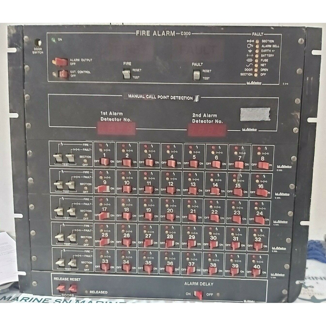 SALWICO Fuoco Allarme C300 Pannello C320