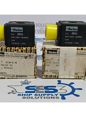 Parker ZB14 线圈适用于电磁阀 220-230V 50/60Hz Rapa M20 14W,P