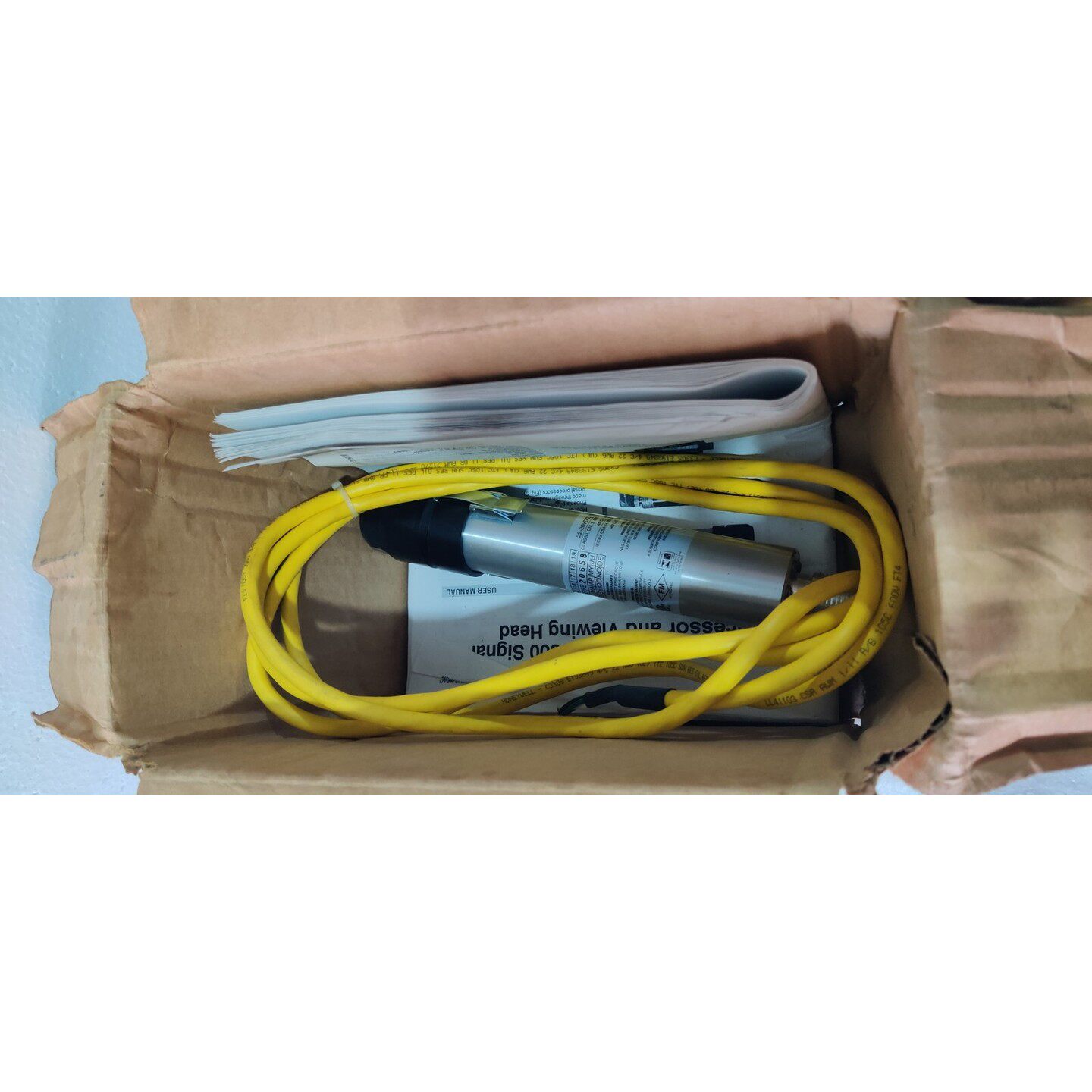 HONEYWELL S706PF 紫外线火焰监视器视图头带电缆和连接