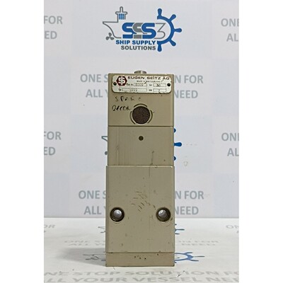 Eugen Seitz 999 型电磁阀 8009 30 巴瑞士制造