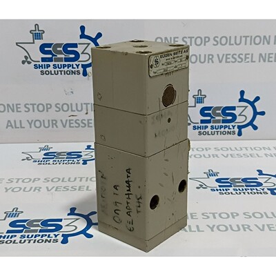 Eugen Seitz AG 999 型电磁阀 3 向阀 完整 30 巴 瑞士制造