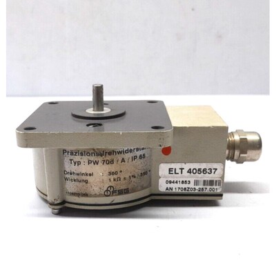 FSG Pw 70d/a / Ip65 Precisione Rotante Potenziometro Angolar