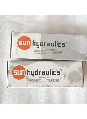 批量 2 件。 CBCGLJN SUN HYDRAULICS COUNTERBALANCE VALVE CBCG