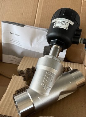 Pneumatisches Schr?gsitzventil BüRKERT Typ 2000 Art. 353103