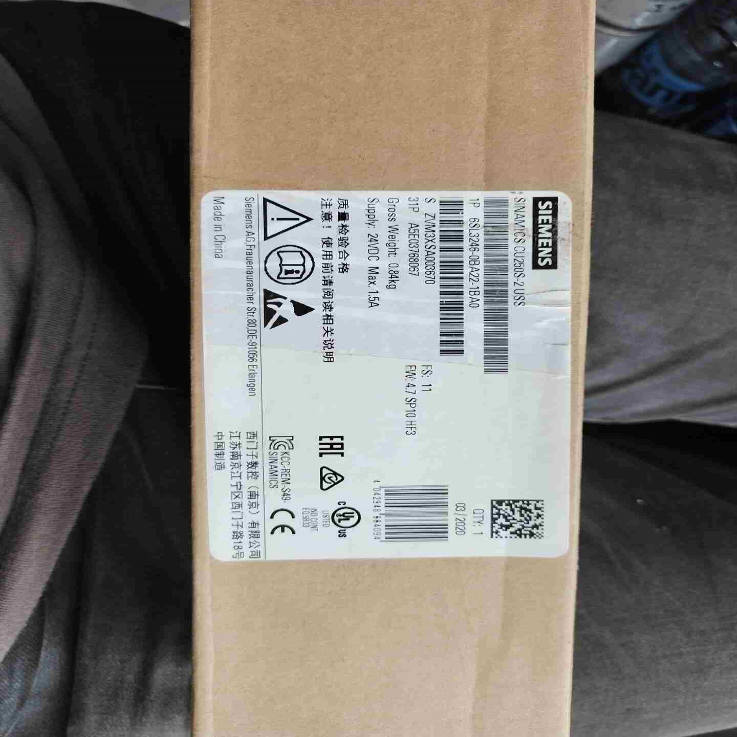 控制单元   cu250s  6sl3246 0ba2议价