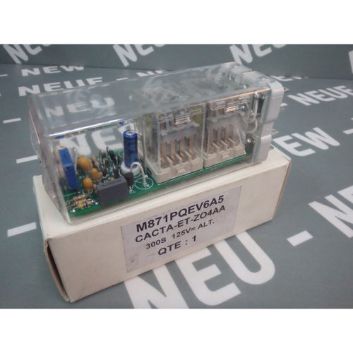 Cacta-et-z04aa 300s125v - Mti - / M871pqev6a5 Delayed Relay