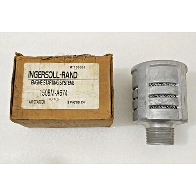 Nuevo -ingersoll-rand 150BM-A674 Silenciador Aire Inicio