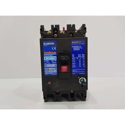 TERASAKI XS125NJ TEMBREAK 3-POLE CIRCUIT BREAKER
