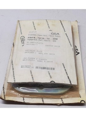 GEA 080198 de Bloque Compresor Set Válvula Placa Am / F / F