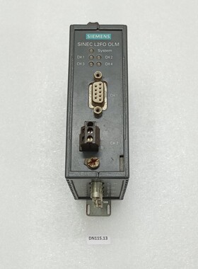 Siemens 6GK1502-4AB10 Sinec L2FO OLM/S4 Optical Link Module
