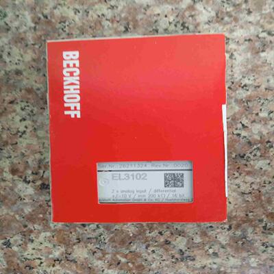 倍福BECKHOFF模块EL3102 未拆封议价