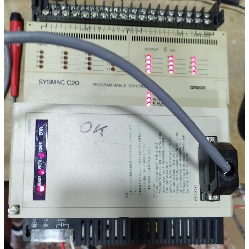 TESTED  OMRON C20 CPU 73 E  3G2C7 CPU73 E  3G2C7CPU73E  CPU7