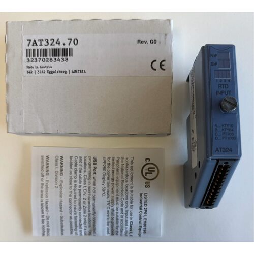 BR Analoges Eingangsmodul  AT324  Rev G0  7AT32470  Neu in O