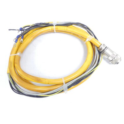 Maho Motorleitung mit Stecker Cannon-G CA120001-4 Stecker 90