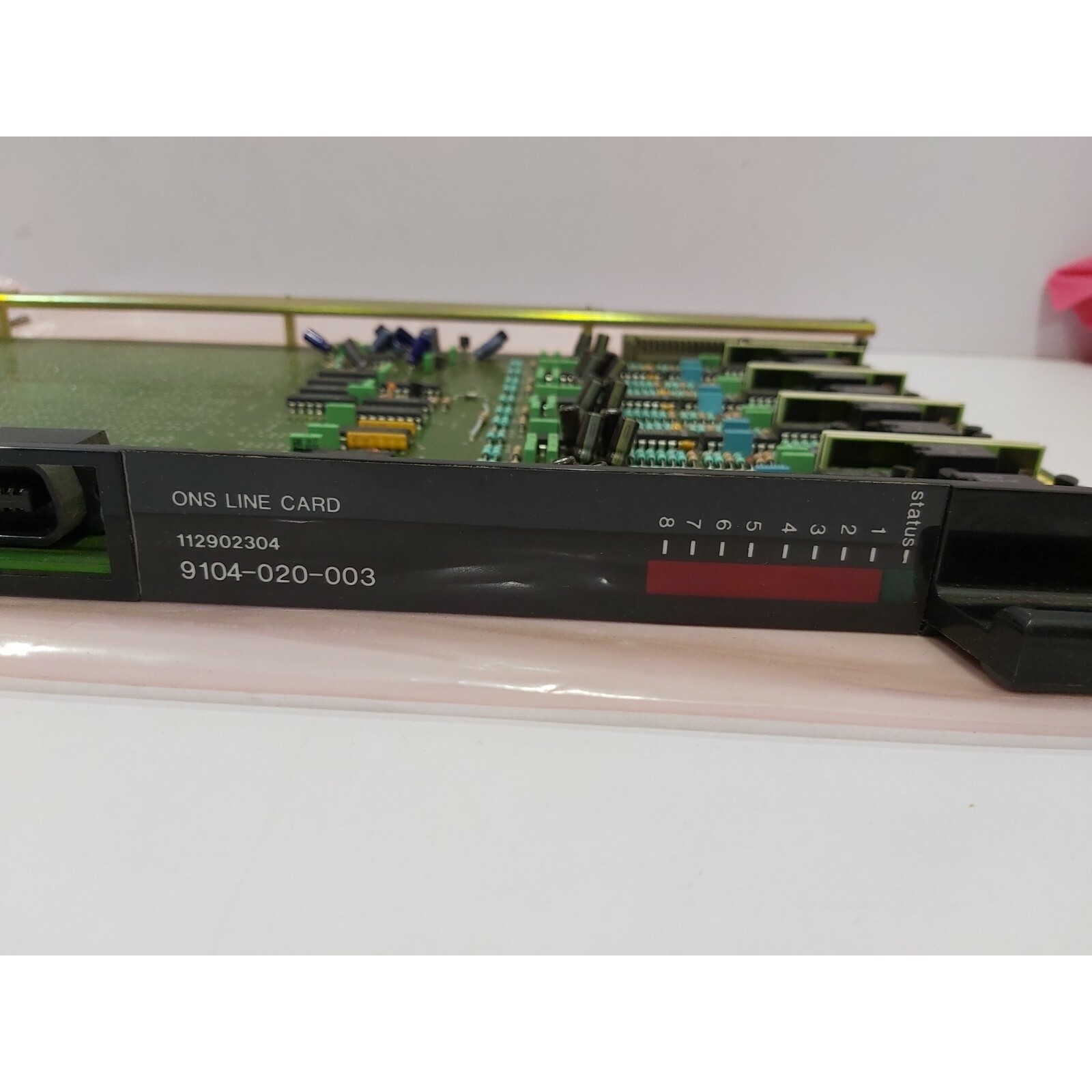 MITEL 9104-020-003 8-PORT ONS LINE CARD 112902304 9104020003