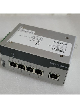 PHOENIX CONTACT 1001T-4POE INDUSTRIAL ETHERNET SWITCH 4 PoE+