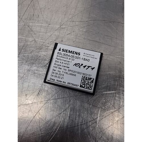 Siemens Sinamics S120 CompactFlash | 6SL3054-0EG01-1BA0