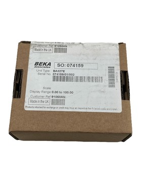 BEKA BA327E DIGIT INDICATOR NEW IN BOX VAT INCLUDED