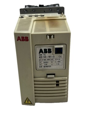 ABB ACS 143-1K1-3 FREQUENCY CONVERTER 3*380...480V USED & WO