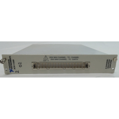NATIONAL INSTRUMENTS MODEL SCXI-1120D 8 CHANNEL ISOLATION AM