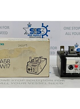 西门子 3UA58 00-2U 3极 63-80A 热过载继电器