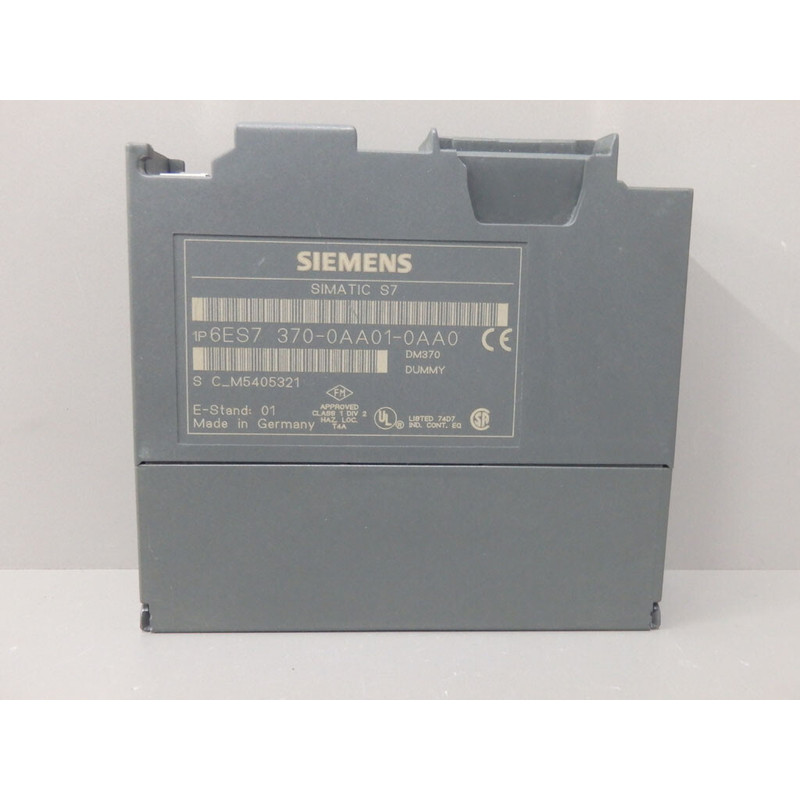 6ES73700AA010AA0 - SIEMENS - 6ES7370-0AA01-0AA0 / Carte Dumm