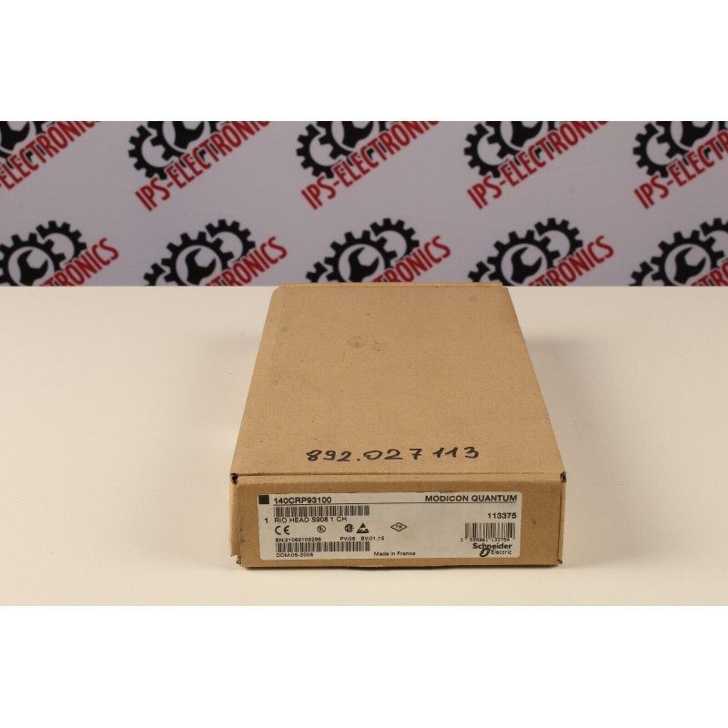 Schneider 140CRP93100 Modicon (Single Channel module) - 6 mo