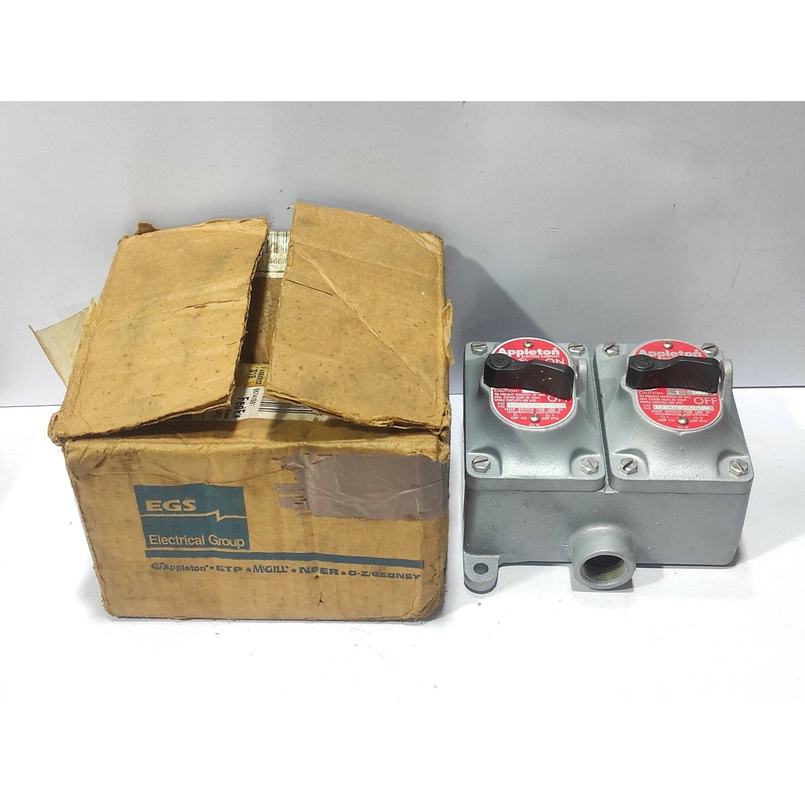 Appleton EFSC275F2 ON/OFF X-Proof Switch Electric Tumbler sw