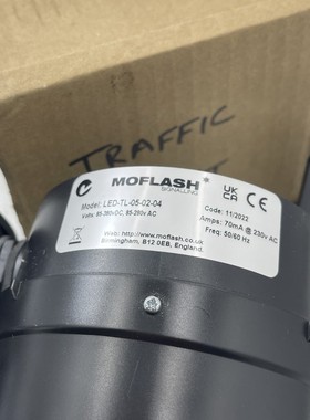 MOFLASH LED-TL-05-02-04 TRAFFIC LIGHT NEW IN BOX