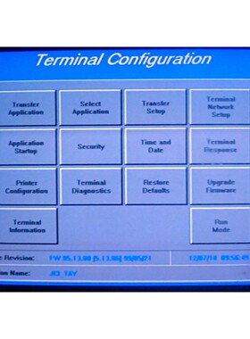 ALLEN BRADLEY PANEIEW 1400e 2711E-T14C6 FRN: 5.13 REV A SE