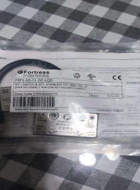 福帝斯fortress不锈钢非接触开关FEF1-SS-2议价