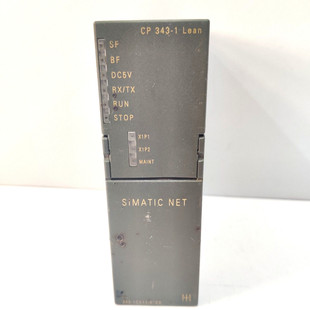 西门子 Simatic Net CP 工业以太网处理器 6GK7343-1CX10-0XE0