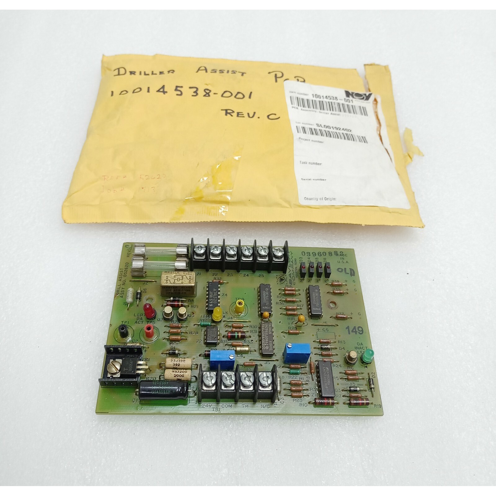 Baylor D52620 Drill Assist PCB Rev.C