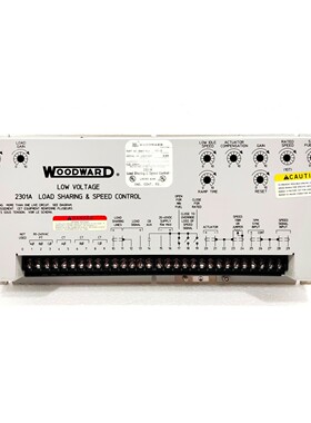 WOODWARD 低电压 2301A 加载共享和速度控制 9907-018 REV.E