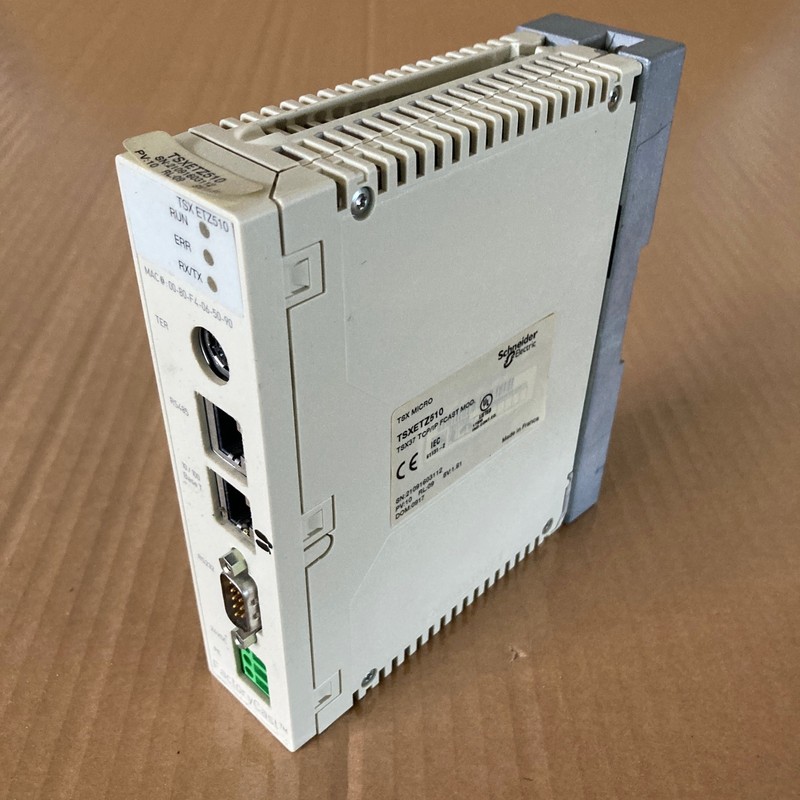 1x Schneider TSX MICRO TSXETZ510 TSX37 TCP/IP FCAST MOD.
