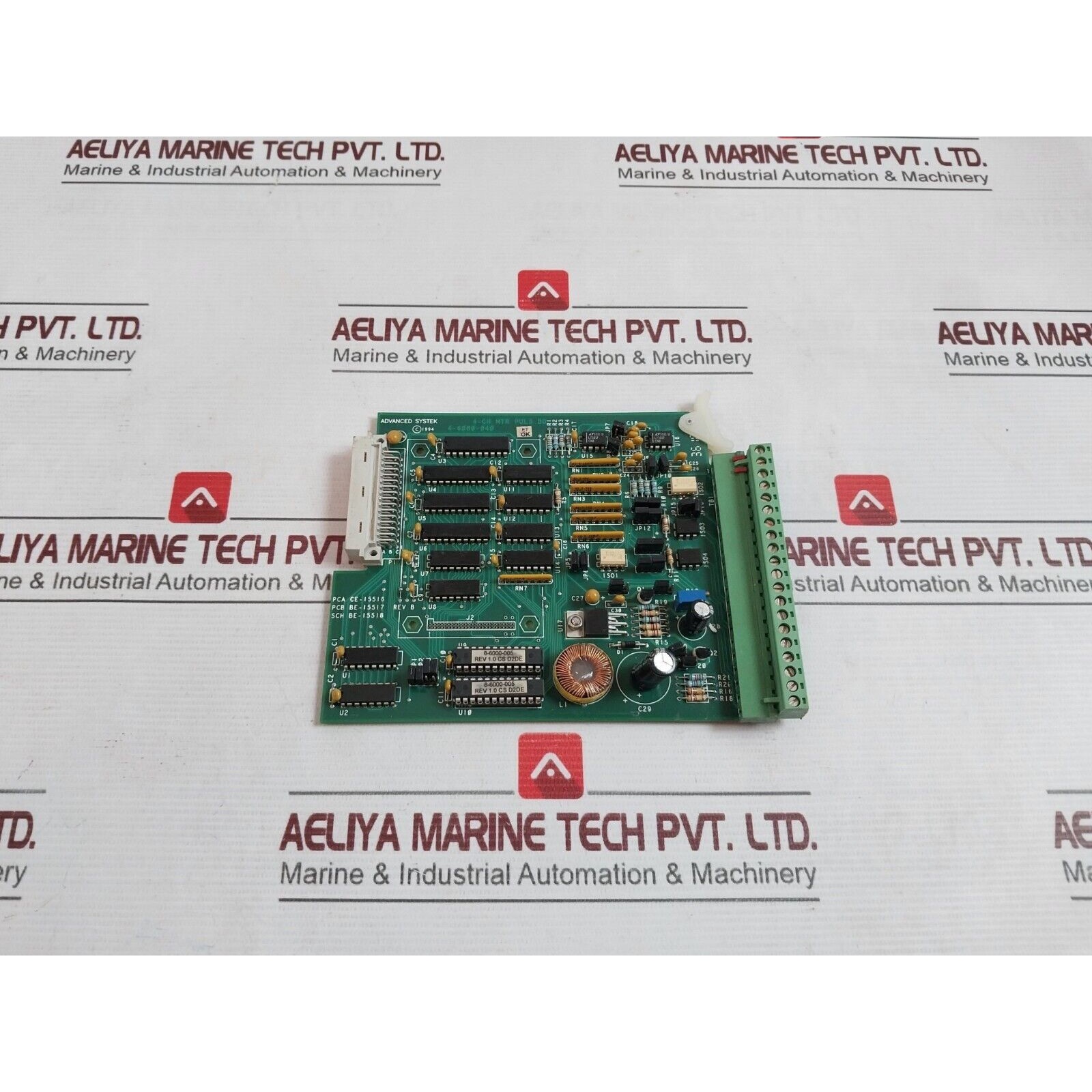 ADVANCED SYSTEK 4-6000-040 Printed Circuit Board REV B PCA C