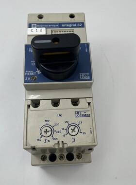 TELEMECANIQUE integral 32 LB1-LC03M22 Manual Motor Starter U