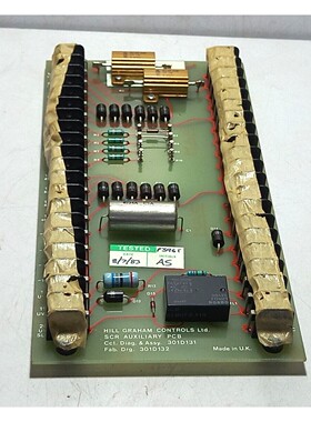 Hill Graham Scr Auxiliaire PCB Cct. Diag. & Compl. 301D131 3