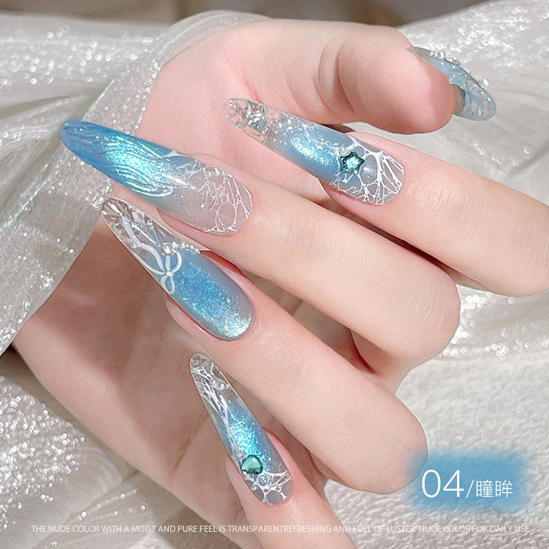 【会员福利】琉璃拍拍钢板印花胶转印免洗晕染指甲油胶美甲专用