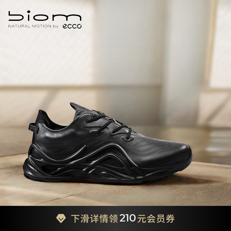ECCO爱步运动鞋男 春夏时尚耐磨舒适跑步鞋 BIOM INFINITE 825634